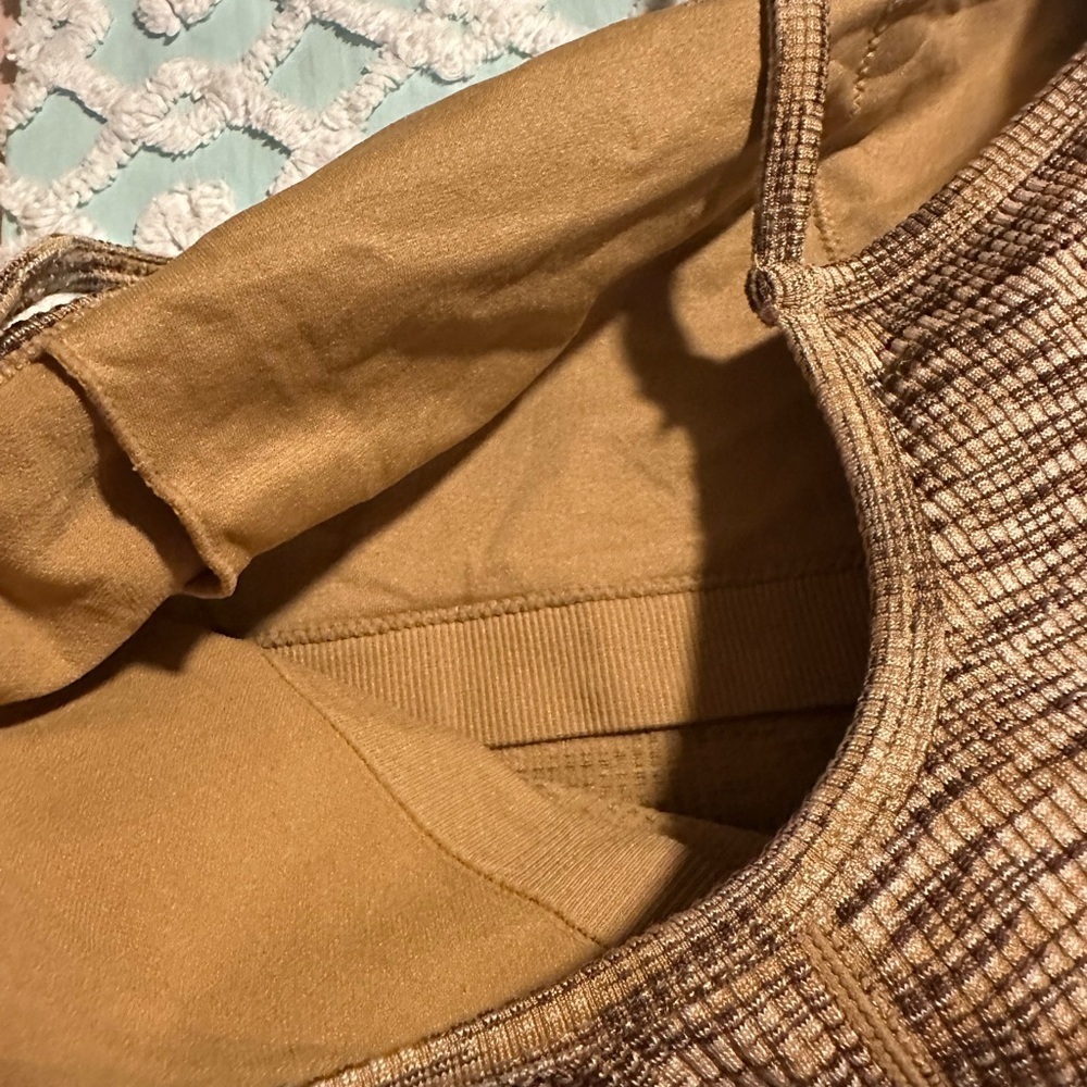 TARGET workout brown jumpsuit sz M - Picture 6 of 6